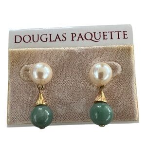 Douglas Paquette pearl earrings